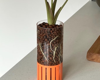 Visible Root Planter: 'Simpla' Semi-Hydroponic Growing Vase 14 Colours