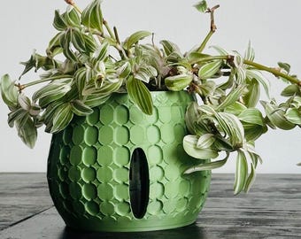 Modern Self-Watering Plant Pot: ‘Tirla’ Semi-Hydroponic Planter for LECA or PON 14 Colours