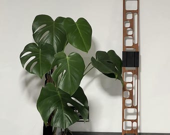 Red Cedar Double Plant Trellis: 'Quadra' Geometric Design