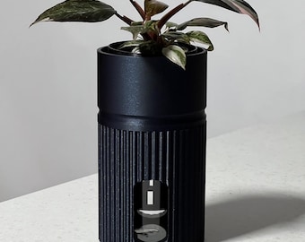 Unique Self-Watering Plant Pot: 'Midia' Semi-Hydroponic Planter for LECA or PON 14 Colours