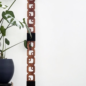Red Cedar Double Plant Trellis: 'Orvo' Geometric Design