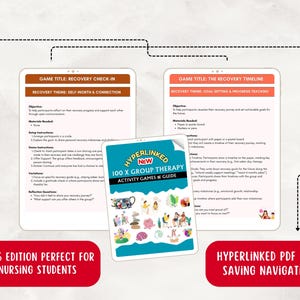 Addiction Recovery Group Therapy Games, Coping Skills (PDF File) image 9