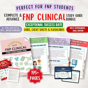 FNP Clinical Study Guide, Skills and Procedures, Hyperlinked 2026 Edition (PDF)