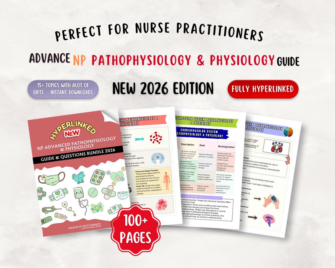 Nursing Pathophysiology Notes.pdf NP Pathophysiology & Physiology Guide, Nurse Practitioner Reference ...