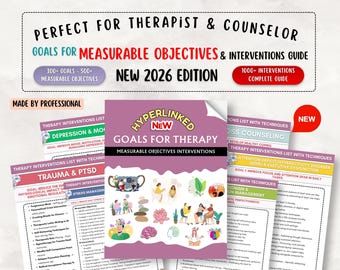 Therapy Goals & Interventions Guide: Treatment Planning Tools (PDF File)