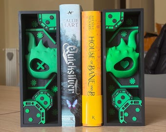 Poker Mask Book Nook | Bookish Merch | Bookshelf Decor | Dark Romance