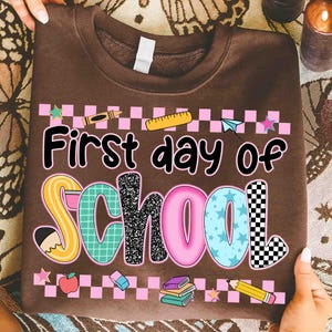 Coquette First Day Of School Png, Back To School Png, Teacher PNG, Preppy Back To School Png, School Png, First Day Of School Shirt Png