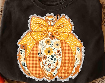 Preppy blommig höstpumpa png, pumpa spets png, trendig höst png, höst png, kokett höst png, pumpakrydda png, det är säsongen