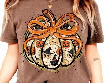 Retro Preppy Fall Pumpkin png, Halloween Jack O’ Lantern png, Fall PNG, Pumpkin Png, Fall Bow Png, Grand Png, Trendy Png, Preppy Png