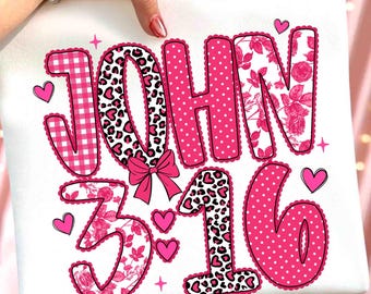 John 3:16 png, Preppy Valentine Png, loved valentine png, Christian Valentine png, Bible Verses png, Coquette Valentine png, Valentine png