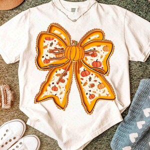 Coquette Floral Fall Pumpkin png, Pumpkin Lace Bow, Ditsy Floral Fall png, Autumn png, Coquette Fall png, Pumpkin Spice Png, Tis The Season