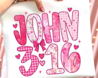 John 3:16 png, Preppy Valentine Png, loved valentine png, Christian Valentine png, Bible Verses png, Coquette Valentine png, Valentine png