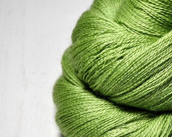 Spring has sprung - Baby Alpaca / Silk Lace Yarn - Hand Dyed Yarn - Wolle handgefärbt - DyeForYarn