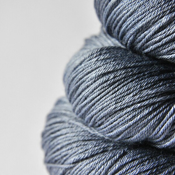 Stormy sea OOAK - Merino/Silk superwash yarn fingering weight