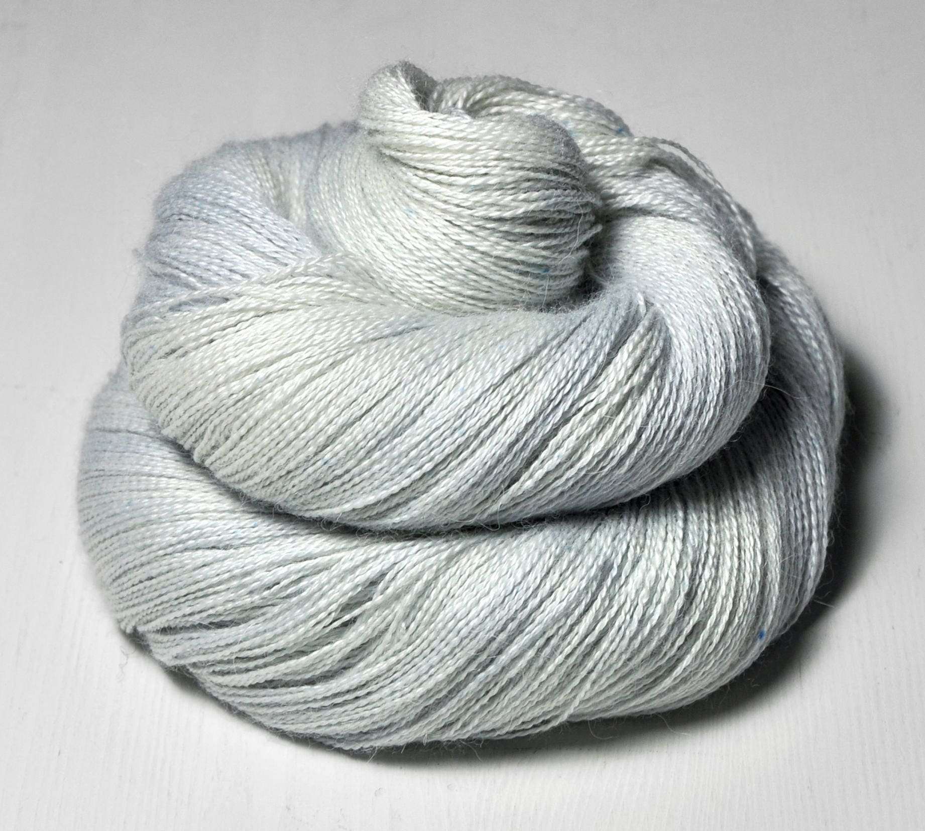 Ghosts Fading Under the Baby Alpaca / Silk Lace Yarn - Etsy