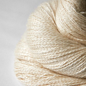 Ghost knocking on heaven&#39;s door  - Baby Alpaca / Silk Lace Yarn - Hand Dyed Yarn - Wolle handgefärbt - DyeForYarn