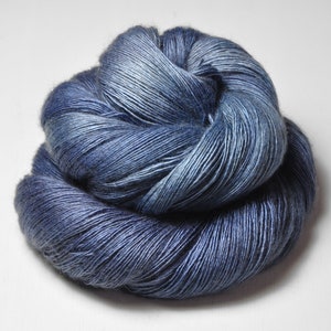 Lost in the land of Nod  - Merino / Silk / Yak Lace Yarn - MerSiYak - Hand Dyed Yarn - Wolle handgefärbt - DyeForYarn