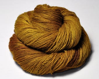 Rabid camel - Angora Lace Yarn by DyeForYarn - cruelty-free and limited - color: brown