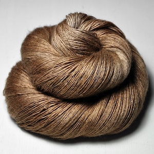 Tired hamster - Merino / Silk / Yak Lace Yarn - MerSiYak - Hand Dyed Yarn - Wolle handgefärbt - DyeForYarn
