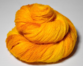 Polen infértil - Cachemira / Hilo de encaje fino de seda - CaSi Fluff - Hilo teñido a mano - handgef-rbte Wolle - DyeForYarn
