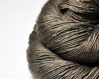 Grapevine snail on the street - Merino / Silk / Yak Fingering Yarn - MerSiYak - Hand Dyed Yarn - Wolle handgefärbt - DyeForYarn