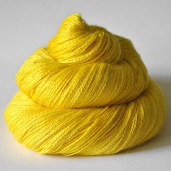 Tweety's revenge - BabyAlpaca/Silk Lace Yarn