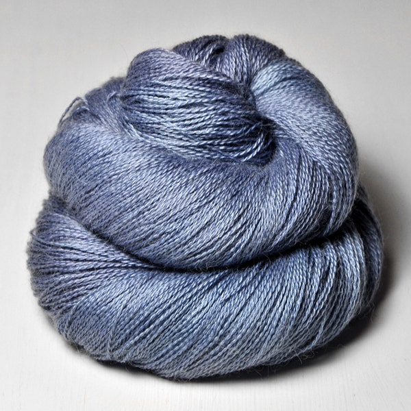 Going to the land of Nod - Baby Alpaca / Silk Lace Yarn - Hand Dyed Yarn - Wolle handgefärbt - DyeForYarn