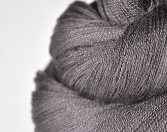 Gothic walnut wood - Merino / Silk / Cashmere Fine Lace Yarn - Hand Dyed Yarn - Wolle handgefärbt - DyeForYarn