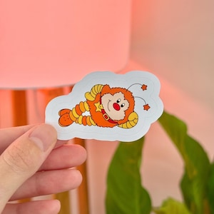 Adesivo Rainbow Brite OJ (pacote com 3), adesivo brilhante, adesivo à prova d'água, adesivos para diário, adesivos dos anos 80, adesivos coloridos, VolatylDesigns