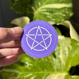 Pentagram Sticker (3er Pack)