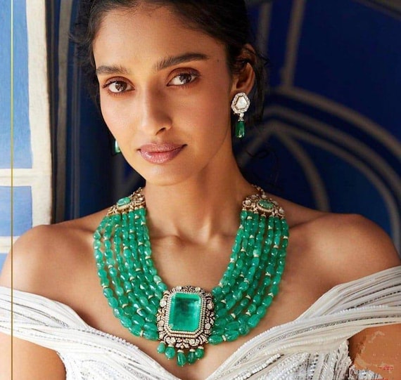 sachin and babi light blue dress Jewelry to Wear with Emerald Green Dress