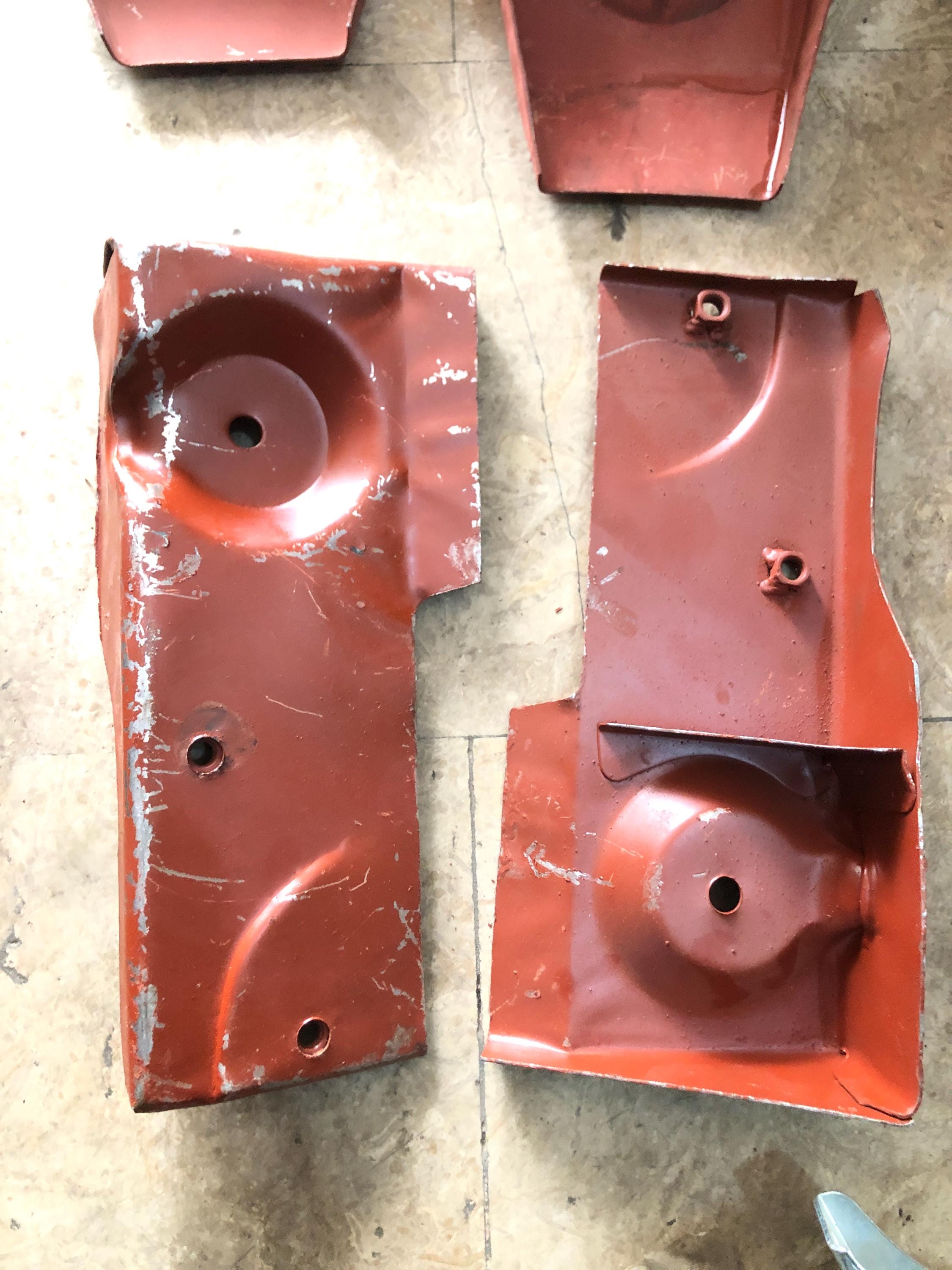 1979-1983 Toyota Hilux Front Cab Mount Brackets | Cab Floor Supports ...