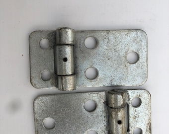 1985-1995 Suzuki Samurai Rear Door Hinges | Fix Tailgate Sag | Complete Upper & Lower Set | Heavy Duty Steel Brackets