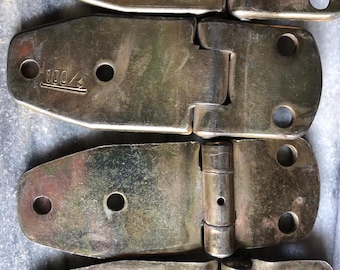 Soportes de bisagra de puerta delantera para Suzuki Samurai SJ413 SJ410 (juego) / Compatible con Sierra Gypsy Drover / Bisagras de puerta resistentes superiores e inferiores