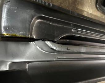 Paneles de umbral de puerta para Toyota Hilux 2WD (par) / LN145 LN150 / Restauración de camionetas 1998-2001 / Reparación de óxido de acero (secciones de carrocería izquierda y derecha)