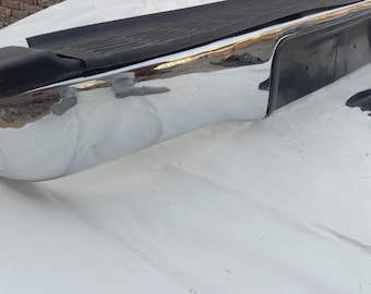 Parachoques trasero para Toyota Hilux Vigo (modelos Mk6 y Mk7, años 2005 a 2015) con soportes. Conjunto completo de parachoques cromado.