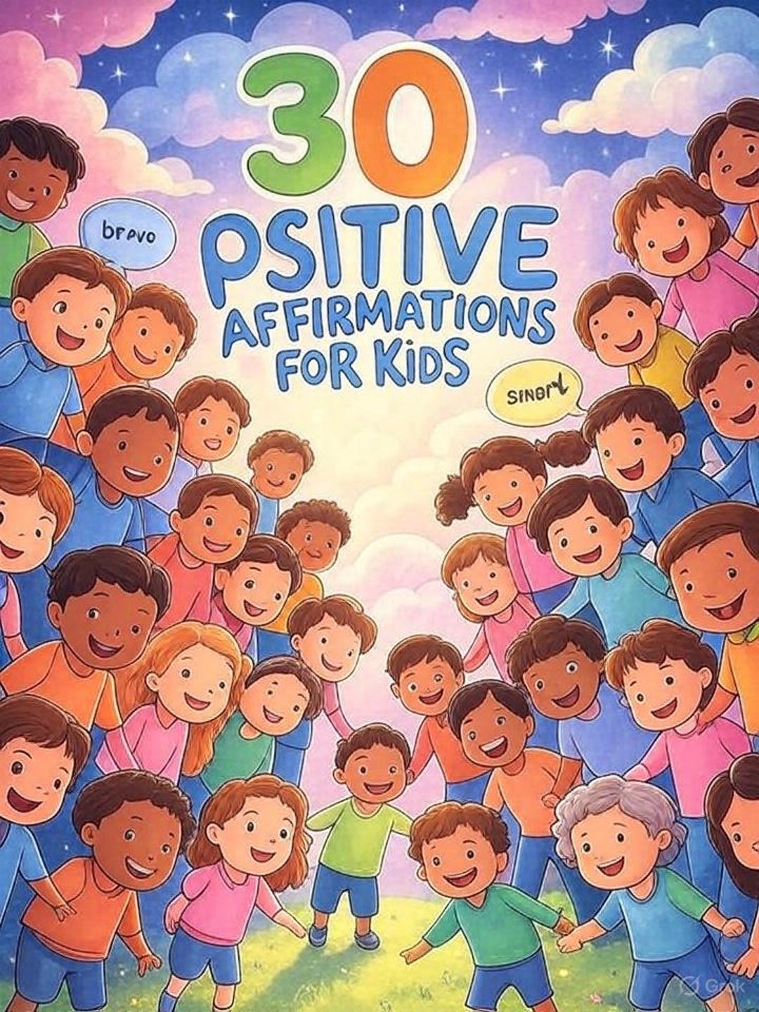 30 Positive Affirmations for Kids | Confidence & Self-esteem Boost ...