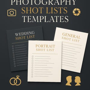 Szablony listy ujęć fotograficznych