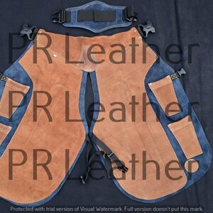 Handmade Leather Farrier Chaps Apron for Shoeing, Riding & Blacksmith Work