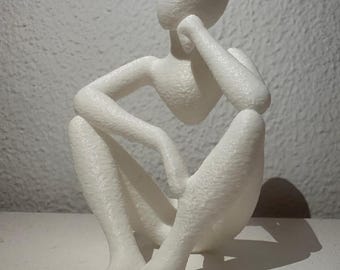 Escultura moderna minimalista / Decoración abstracta elegante para el hogar / Figura artística 3D de estilo nórdico