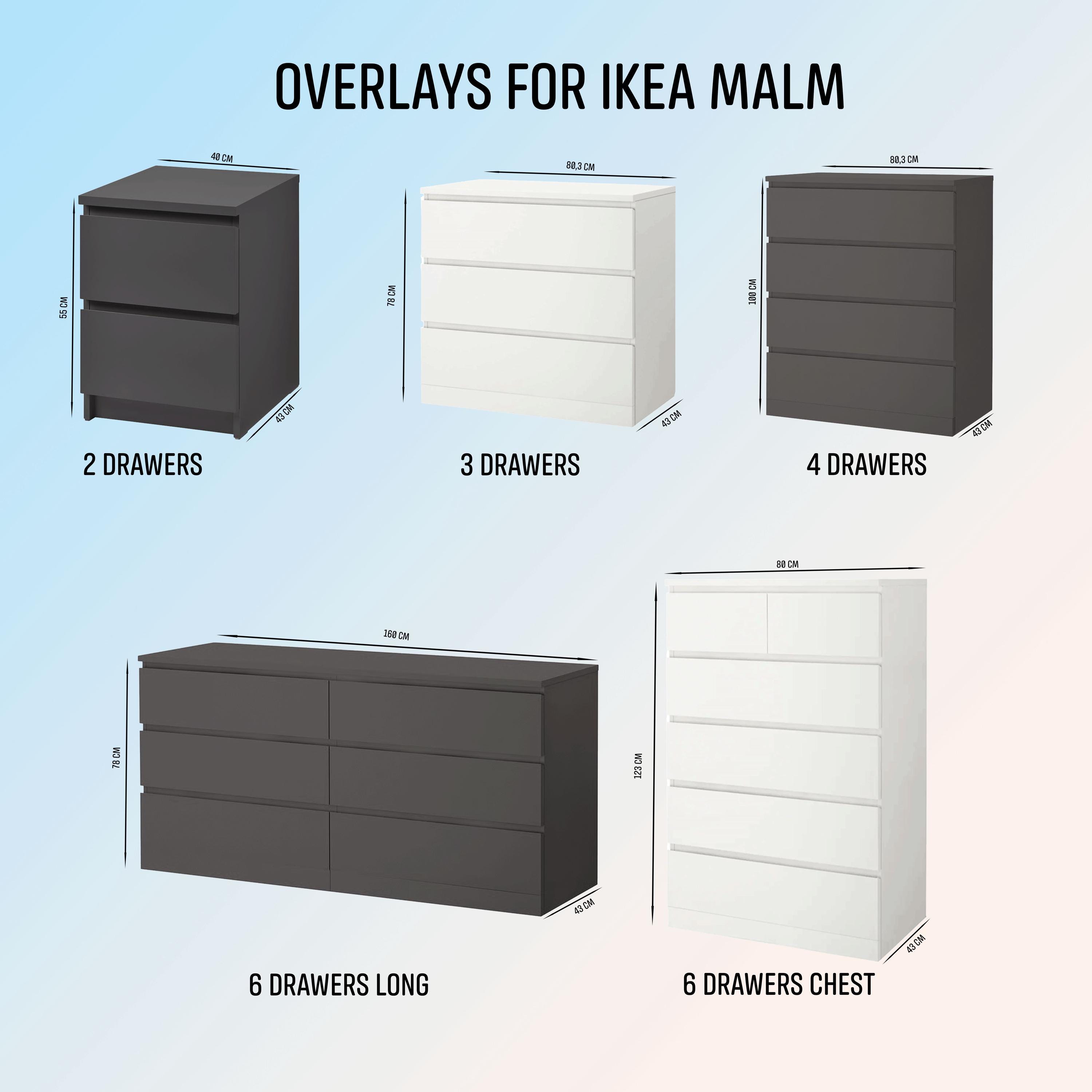 18pack - Custom Look Panels for IKEA Malm | Wooden Dresser Overlay | Textured Furniture Slats | Easy Home Makeover - Etsy 18pack - Custom Look Panels for IKEA Malm | Wooden Dresser Overlay | Textured Furniture Slats | Easy Home Makeover - Etsy