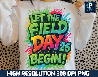 First Grade Field Day 2026 PNG: Teacher Kid Shirt Design (Digital Download)