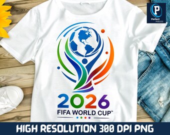 2026 World Cup PNG, Soccer Tournament Digital Download, Football Fan Sublimation Design, Sports PNG for T-Shirt Mug Sticker