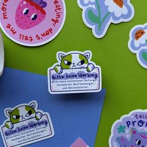 Bitte Keine Werbung Sticker