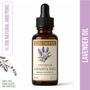 Lavender Essential Oil – 100% Pure Natural – For Skin, Hair, Soap, Diffuser – Calming Aromatherapy Oil