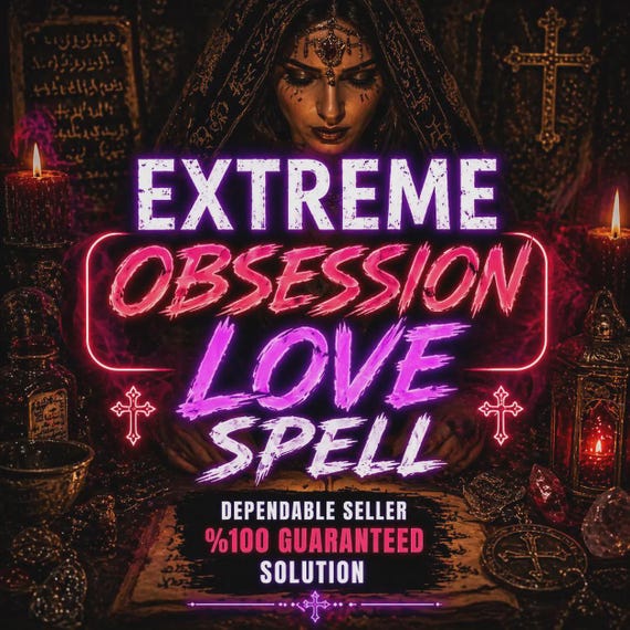 Extreme Obsession Love Ritual — Deep Romantic Bond, Personalized Attraction & Relationship Harmony - Same Day Casting