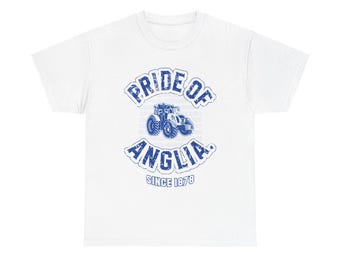 Stolz von Anglia Tee | Traktor Design | Suffolk Fan Geschenk | Seit 1878 Hemd