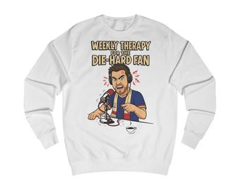 Wöchentliche Therapie-Sweatshirt | Terrasse Farben | Fußball-Fanwear für diejenigen, die eine Schicht tragen, bevor sie sie verlieren