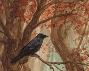 The Watcher 8.5x11 Signed Print