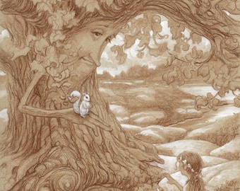 Impresión firmada de Of Grace de 8.5 x 11 pulgadas